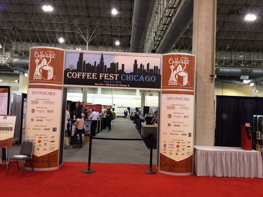 Coffee Fest at the Navy Pier in Chicago Wolthers Douque